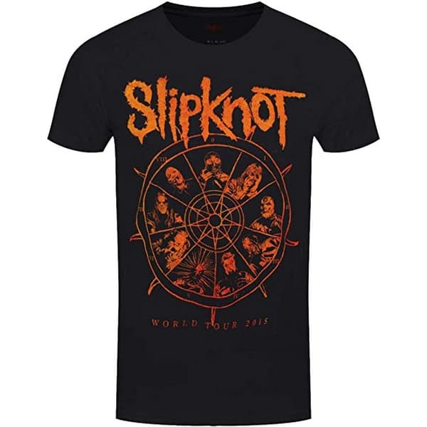 Slipknot Womens/Ladies The Wheel Back Print T-Shirt