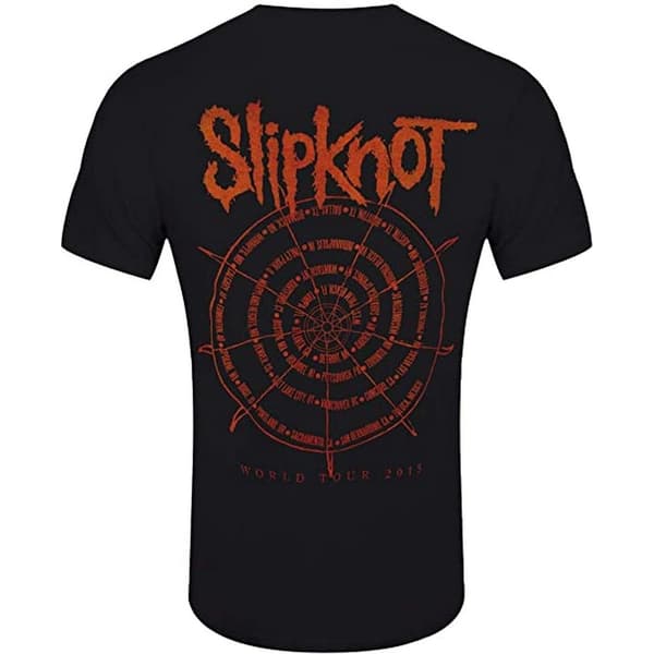 Slipknot Womens/Ladies The Wheel Back Print T-Shirt