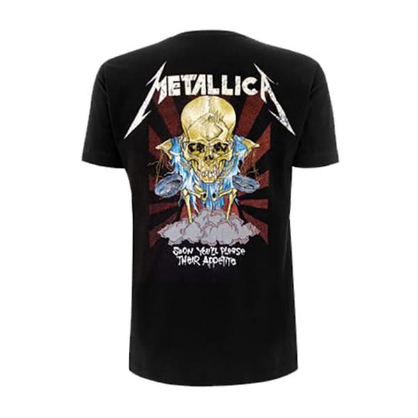 Metallica Unisex vuxen Doris Back Print T-Shirt