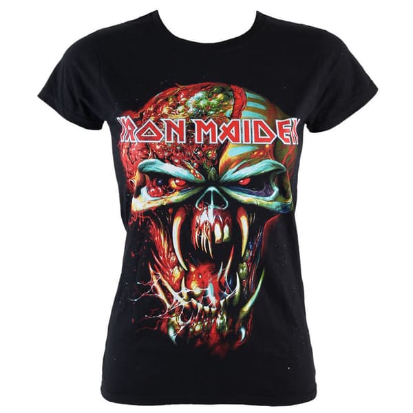 Iron Maiden Kvinnor/Damer Final Frontier Skinny T-Shirt