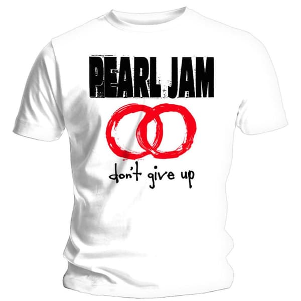 Pearl Jam Unisex T-shirt til voksne "Giv ikke op