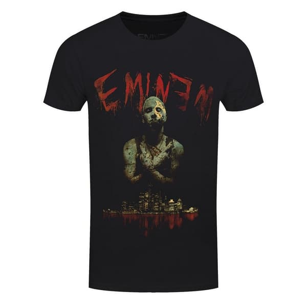Eminem Unisex T-shirt til voksne med blodig horror