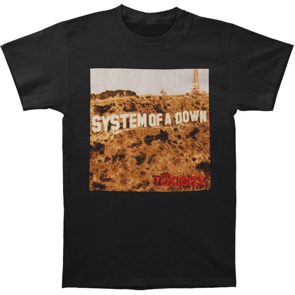 System Of A Down Unisex T-shirt til voksne med toksicitet