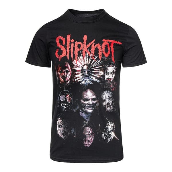 Slipknot Unisex voksen T-shirt med rygprint til 2014-2015-turnéen Prepare for Hell