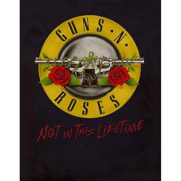 Guns N Roses Womens/Ladies Not in this Lifetime Tour T-Shirt