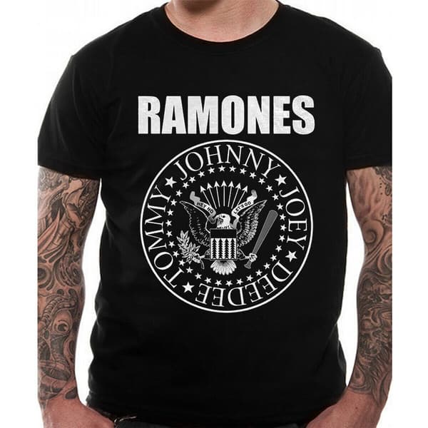Ramones Unisex T-shirt med præsidentens segl til voksne