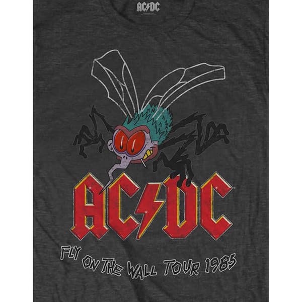 AC/DC Unisex T-shirt för vuxna Fly on the Wall för vuxna