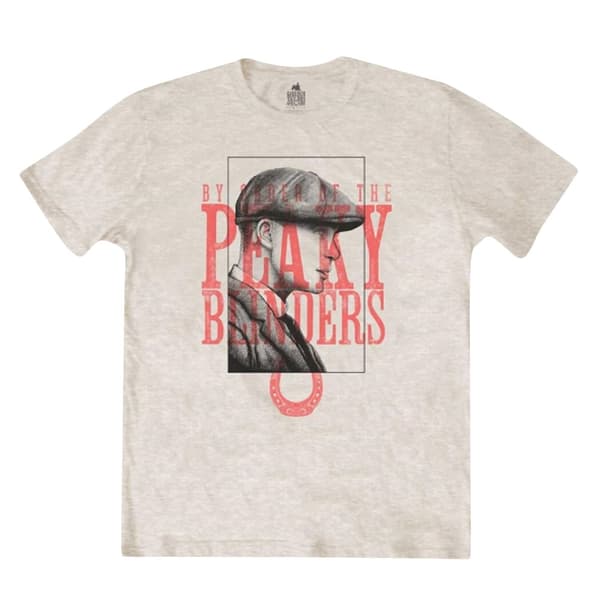 Peaky Blinders Unisex Tommy Shelby Logo T-shirt til voksne