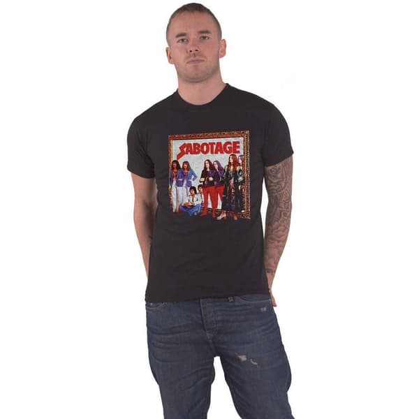 Black Sabbath Unisex T-shirt til voksne med sabotage