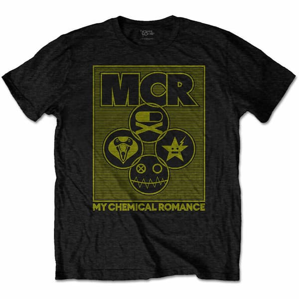 My Chemical Romance Unisex T-shirt för vuxna med låskassa