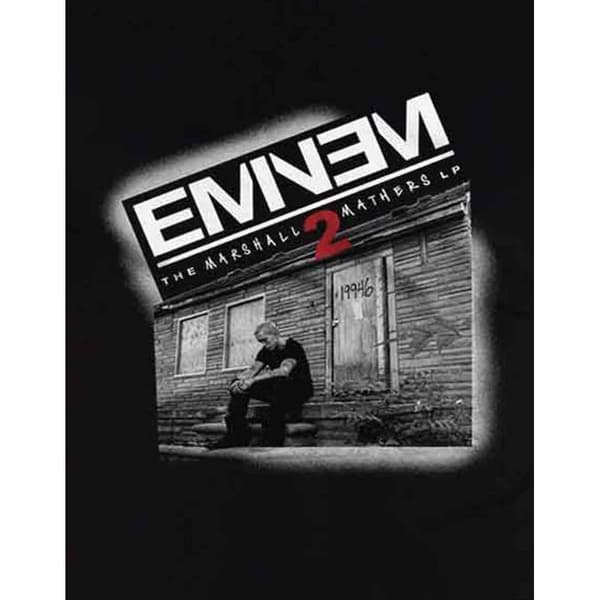 Eminem Unisex Marshall Mathers 2 T-Shirt för vuxna