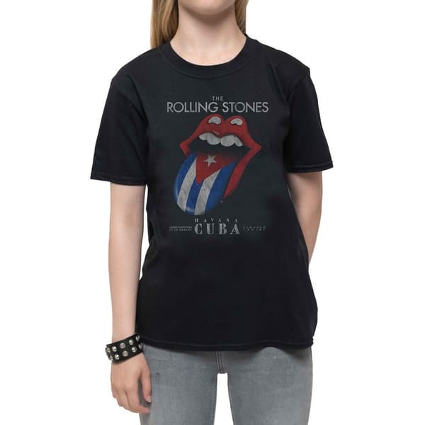 The Rolling Stones Childrens/Kids Havana Cuba T-Shirt