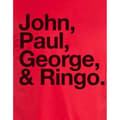 Miniatyrbillede 3 af 3: The Beatles Unisex T-shirt til voksne John Paul George & Ringo