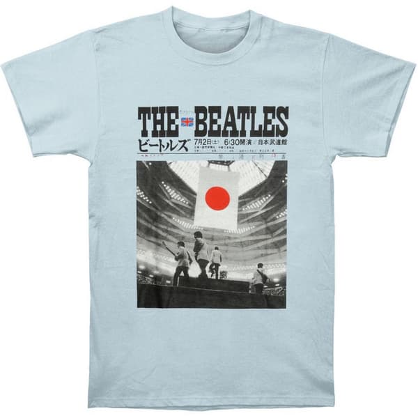 The Beatles Unisex T-shirt til voksne i Budokan