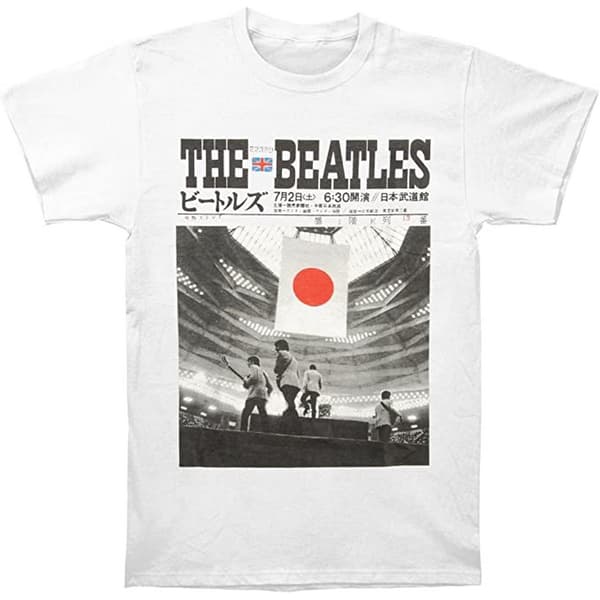 The Beatles Unisex T-shirt til voksne i Budokan