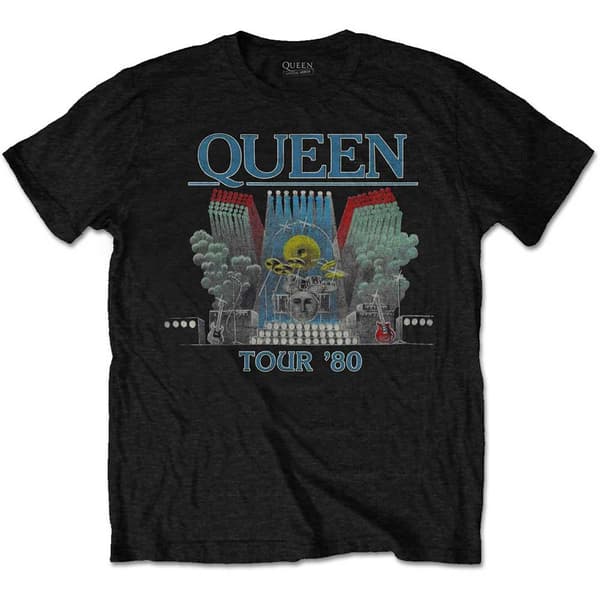 Queen Unisex Adult Tour ´80 T-Shirt