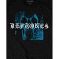 Miniatyrbillede 3 af 3: Deftones Unisex T-shirt med kranie for voksne