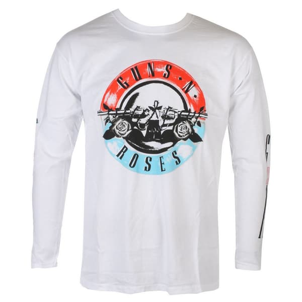 Guns N Roses Unisex vuxen Motorcross Logo långärmad T-shirt för vuxna