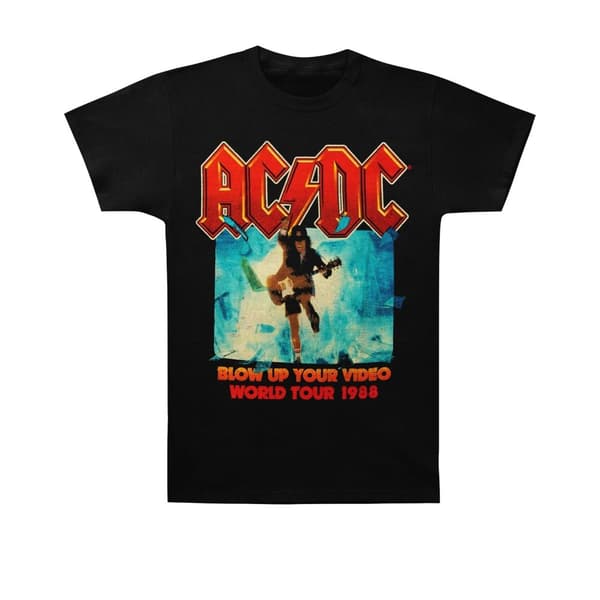AC/DC Unisex Adult Blow Up Your Video T-Shirt