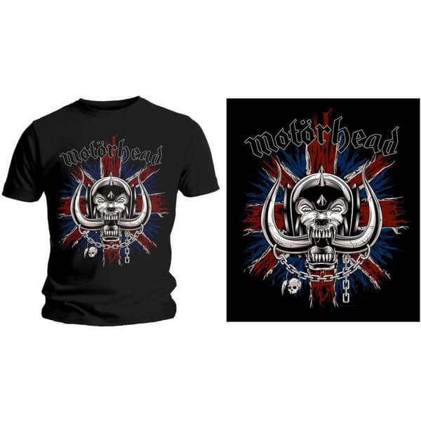 Motorhead Unisex Adult British War Pig T-Shirt