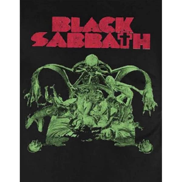 Black Sabbath Unisex T-shirt med udskæring for voksne