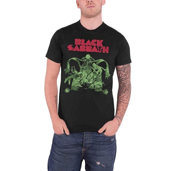 Black Sabbath Unisex T-shirt med udskæring for voksne