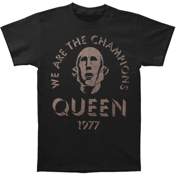 Queen Unisex Adult We Are The Champions T-Shirt