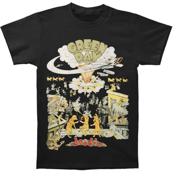 Green Day Unisex Adult 1994 Tour T-Shirt