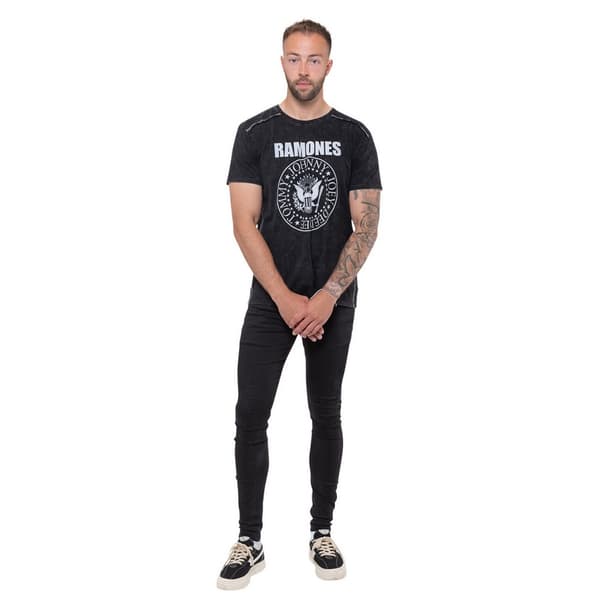 Ramones Unisex T-Shirt med presidentens sigill från Wash Collection för vuxna