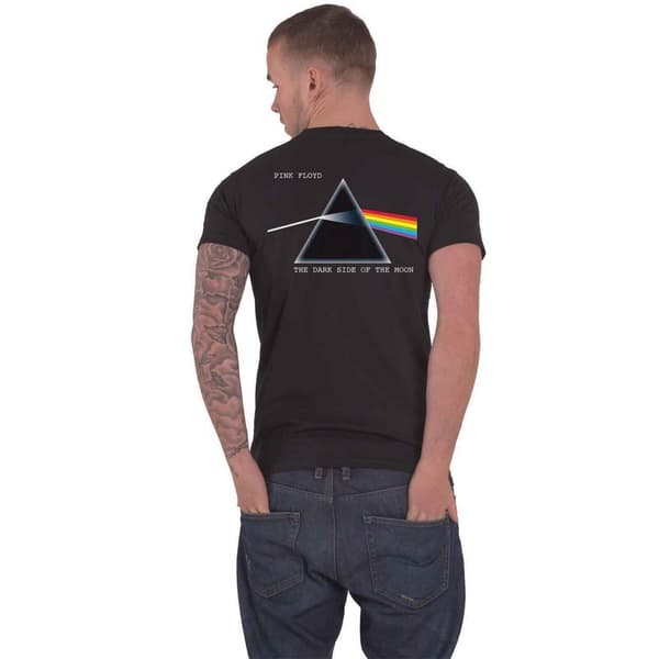 Pink Floyd Unisex Adult DSOTM Back Print T-Shirt