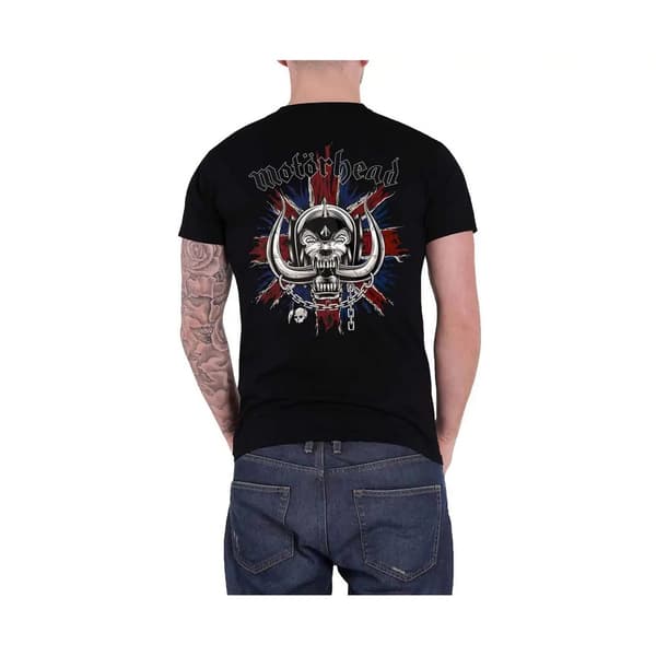 Motorhead Unisex Adult British War Pig Logo T-Shirt