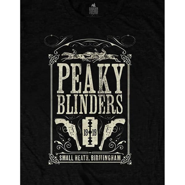 Peaky Blinders Unisex Adult Soundtrack T-Shirt