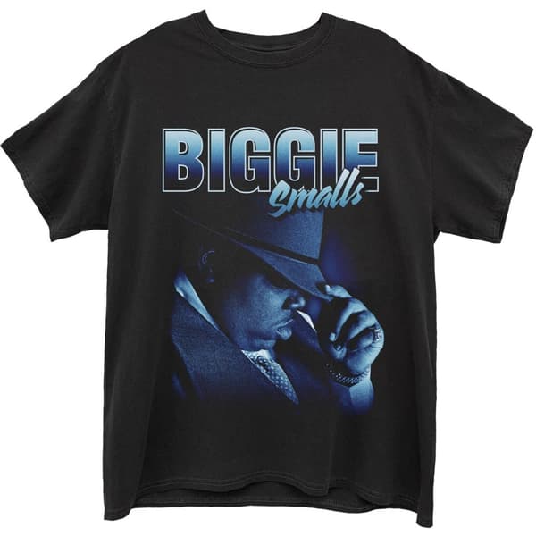 Biggie Smalls Unisex T-shirt med hat til voksne