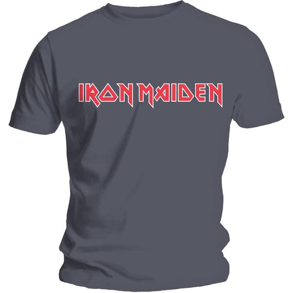 Iron Maiden Unisex T-shirt med klassisk logo til voksne