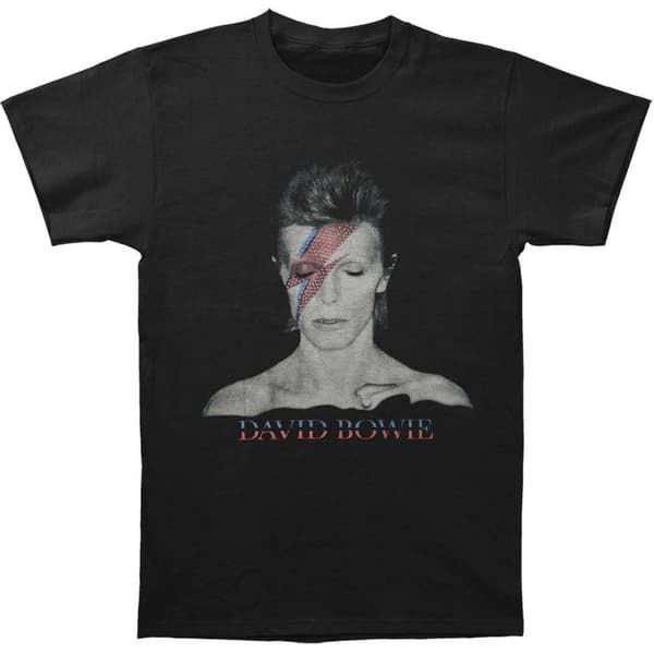 David Bowie Unisex T-shirt til voksne Aladdin Sane