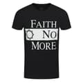 Miniatyrbillede 1 af 2: Faith No More Unisex T-shirt med Classic V.2 logo til voksne