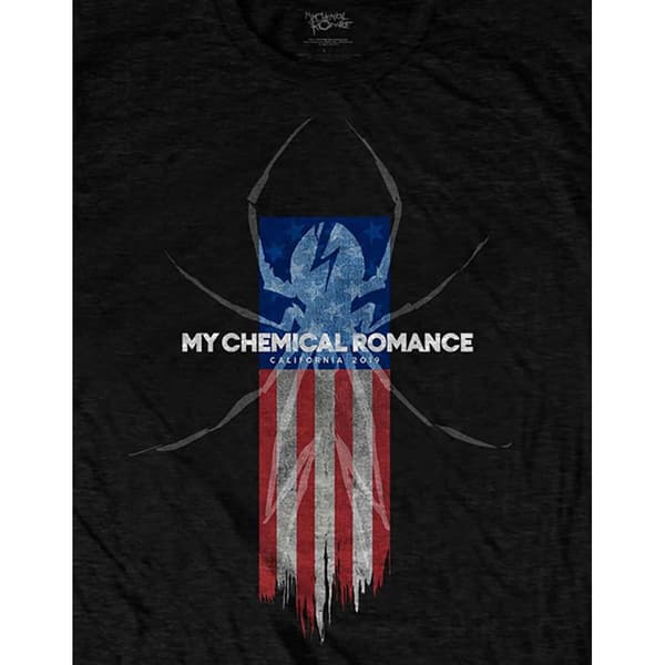 My Chemical Romance Unisex T-shirt til voksne med edderkop