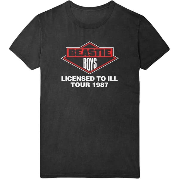 Beastie Boys Unisex vuxen Licenced to Ill T-Shirt