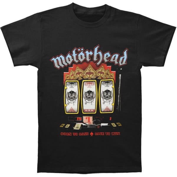 Motorhead Unisex Adult Slots T-Shirt