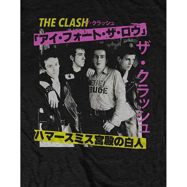 The Clash Unisex vuxen London Calling Photograph T-Shirt