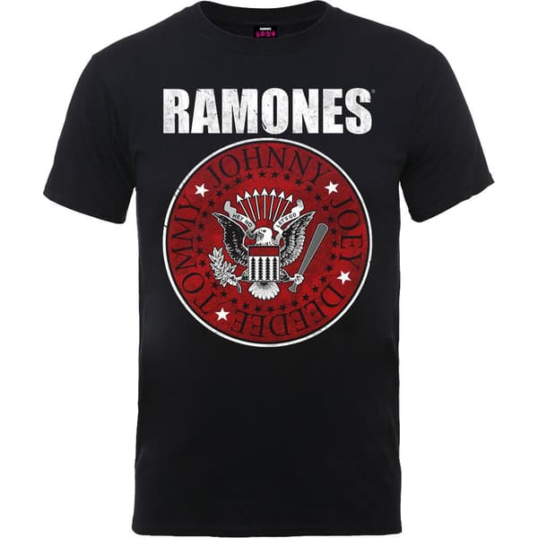 Ramones Unisex T-shirt med sæl for voksne