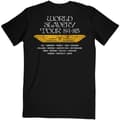 Miniatyrbillede 2 af 2: Iron Maiden Unisex T-shirt til voksne Powerslave World Slavery Tour tilbage med print