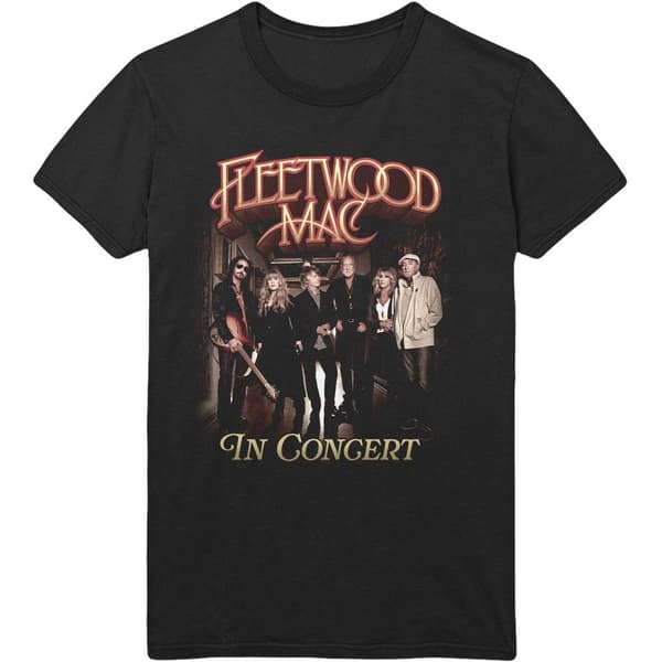 Fleetwood Mac Unisex Adult In Concert T-Shirt