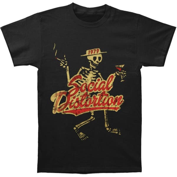 Social Distortion Unisex Adult 1979 Vintage T-Shirt