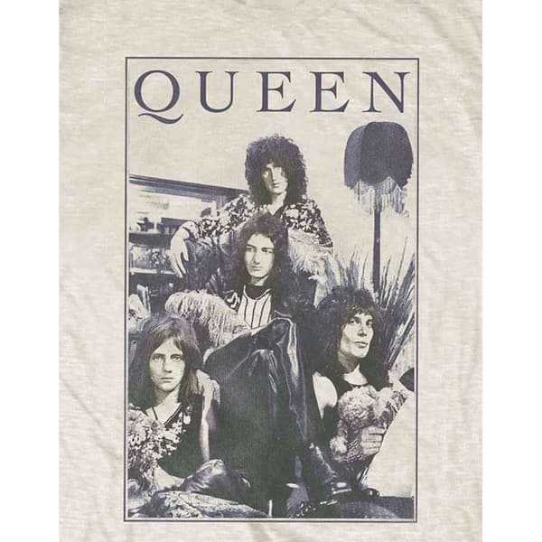 Queen Unisex T-shirt med ramme til voksne