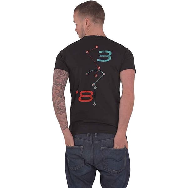 David Bowie Unisex T-shirt til voksne med Scream Circle