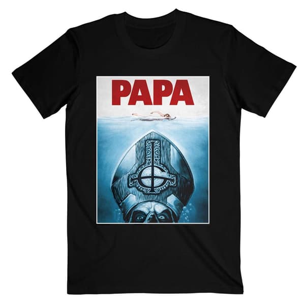 Ghost Unisex Adult Papa Jaws T-Shirt
