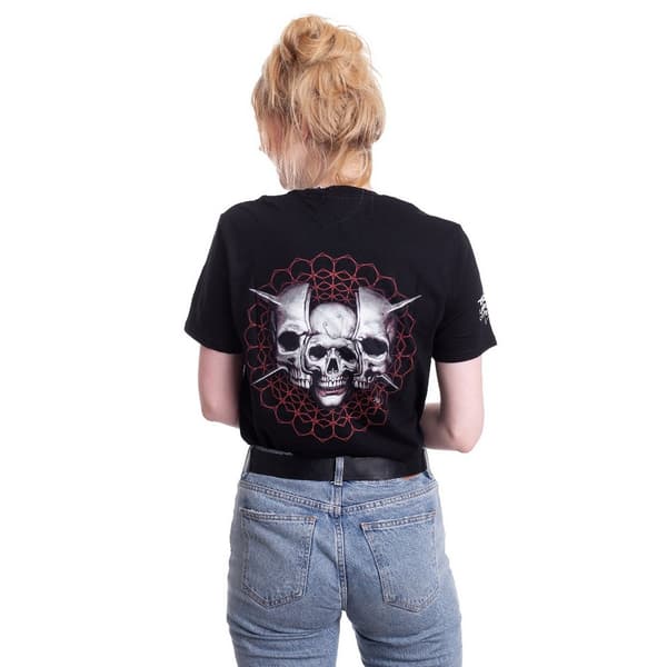 Tool Unisex Adult Skull Spikes T-Shirt