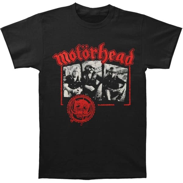 Motorhead Unisex Adult Stamp T-Shirt