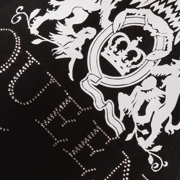 Queen Dame/Damer Diamante Logo T-shirt